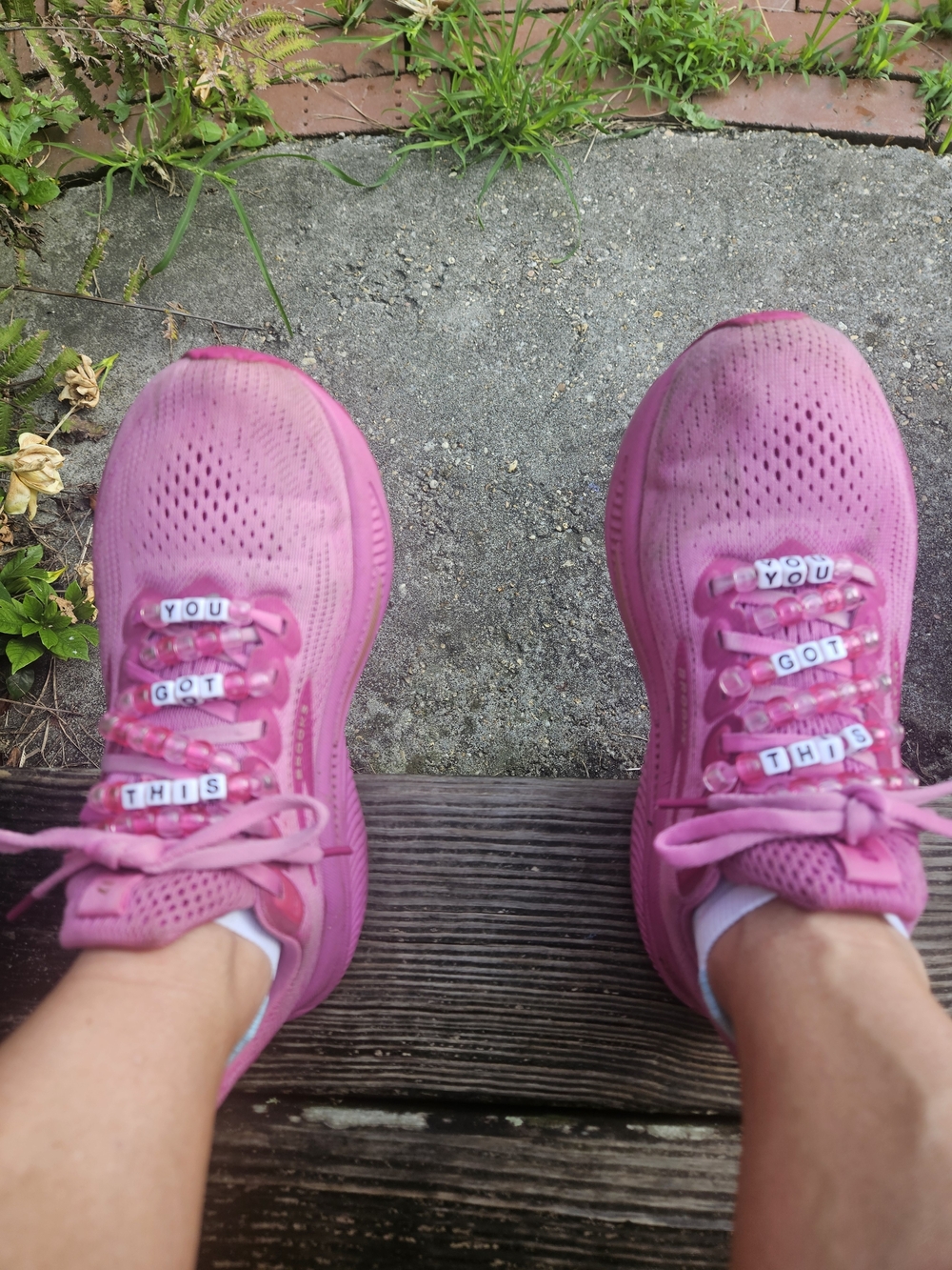 Brooks Pink Women's Athletic Running Shoes